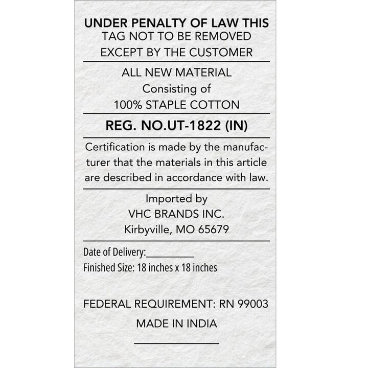 Wheat Plaid Fabric Pillow 18x18 - Image 7