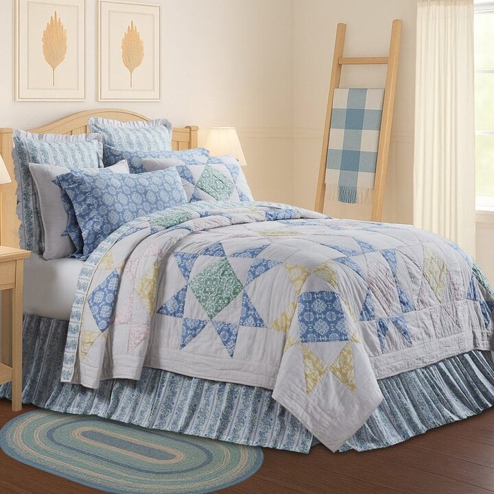 Jolie King Quilt 105Wx95L