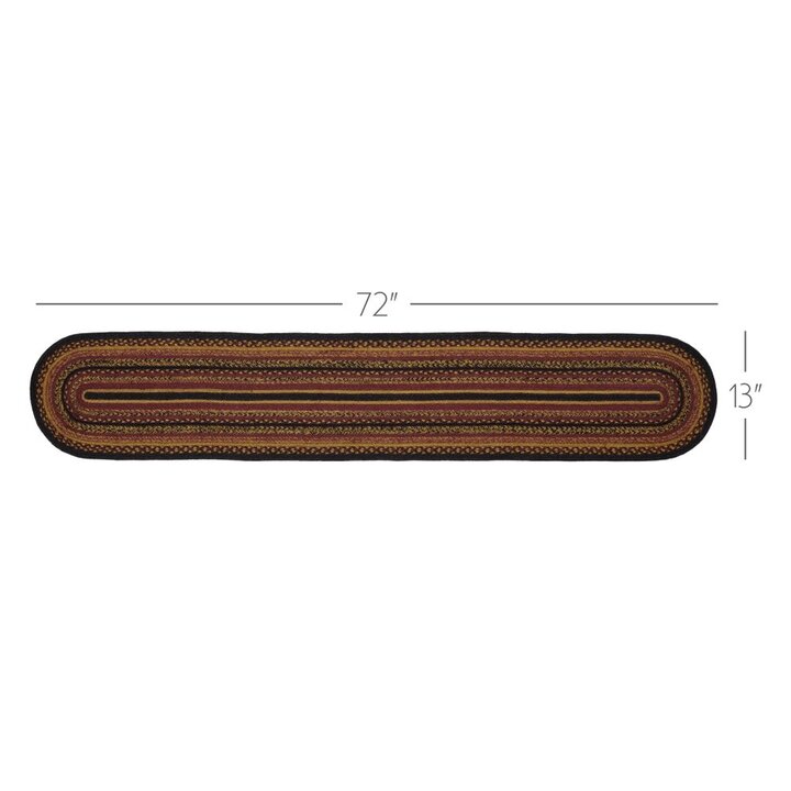 Heritage Farms Jute Oval Runner 13x72 - Image 4