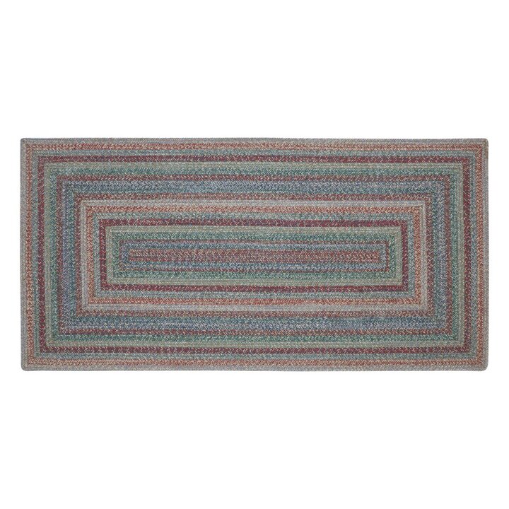 Multi Jute Rug Rect w/ Pad 36x72 - Image 2