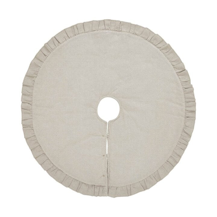 Sawyer Mill Red Ticking Stripe Tree Skirt 36 - Image 3