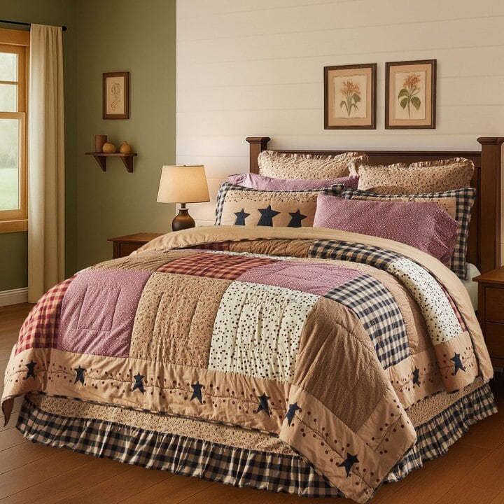 Pip Vinestar Queen Quilt 94Wx94L