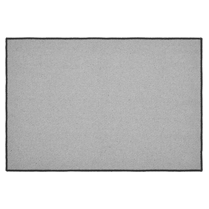 Custom House Black Tan Jacquard Polyester Bathmat 20x30 - Image 3