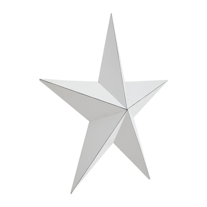 Metal Star White Distressed 18x18 - Image 4