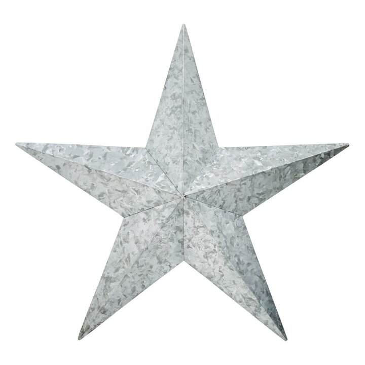 Metal Star Galvanized 18x18 - Image 2