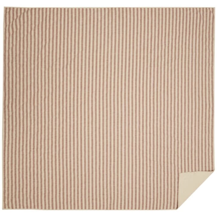 Market Place Red California King Quilt 103Lx103W - Image 2