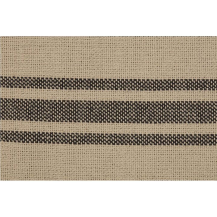 Mill House Stripe Black Standard Sham 27Lx21W - Image 4