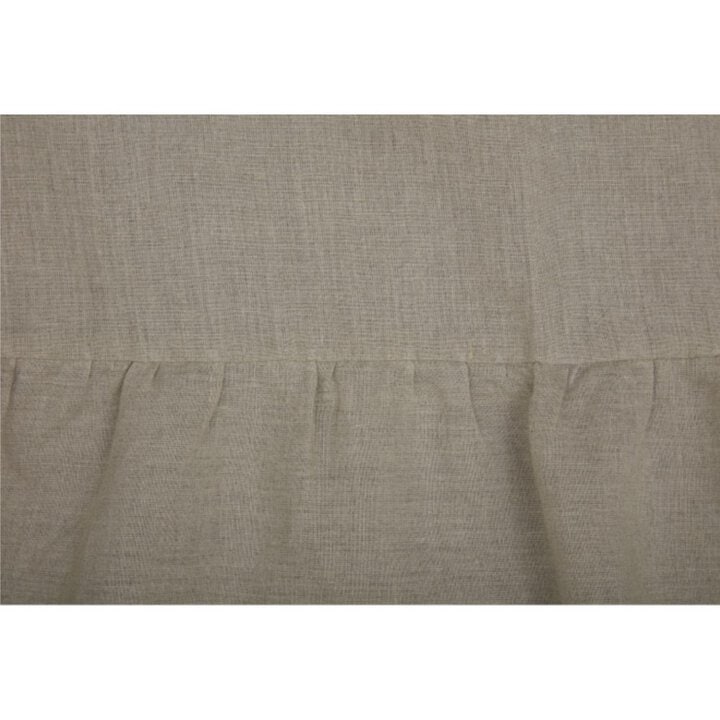 Provincial Linen Natural Short Panel Set of 2 63Lx36W - Image 3