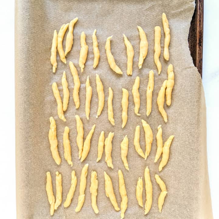 homemade fusilli