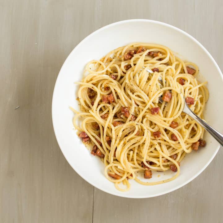 spaghetti carbonara