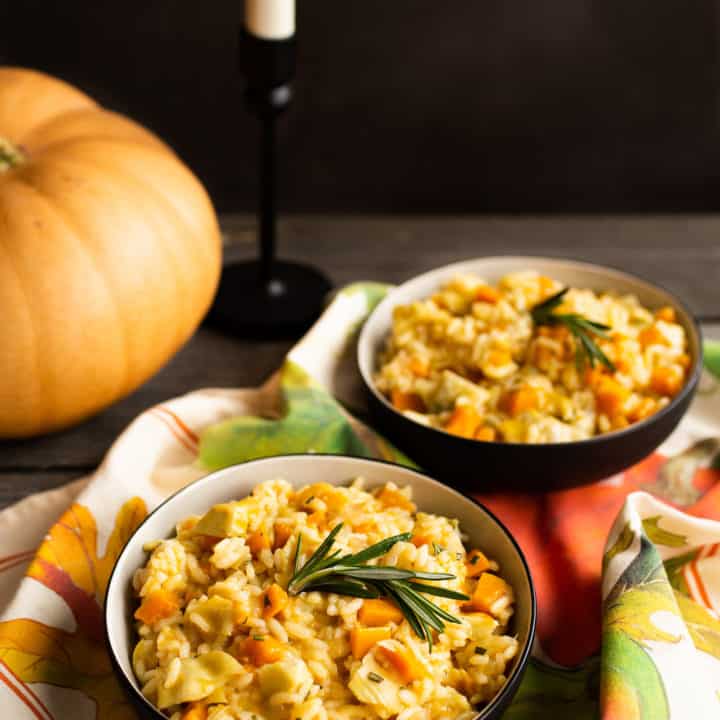 pumpkin risotto