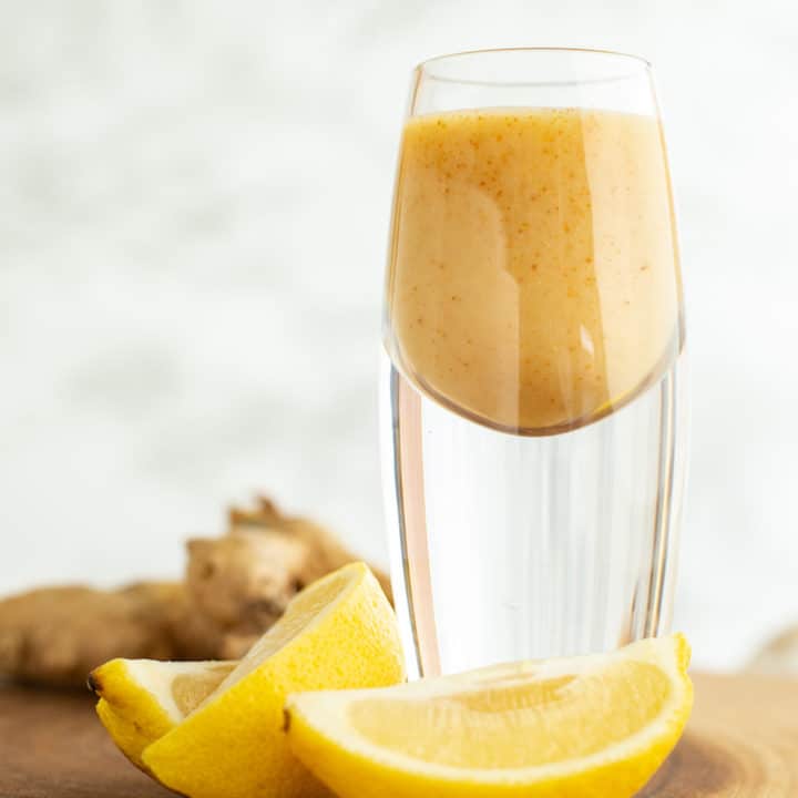 Lemon Ginger Cayenne Energy Shot