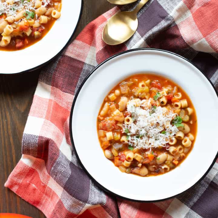 This one-pot pasta fagioli recipe with tender beans and ditalini comes together in 1 hour&acirc;&euro;&rdquo;but tastes like it's been simmering for much longer.