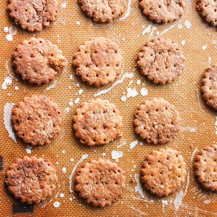 whole wheat pretzel crackers