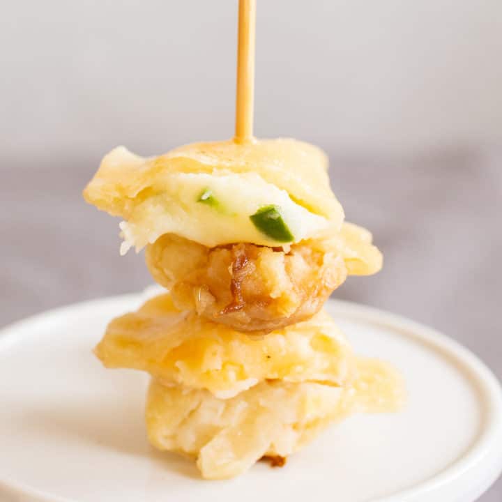 4 flavors of pierogies