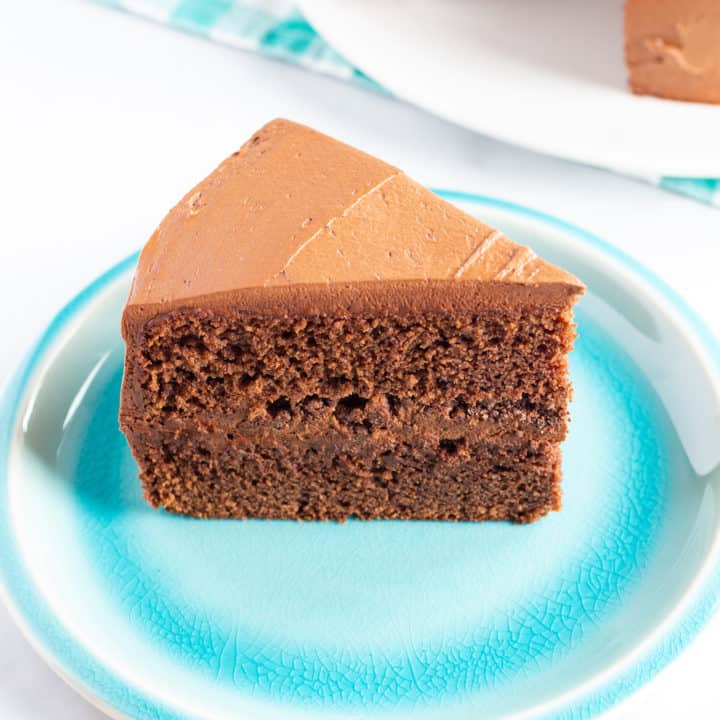 malted chocolate rye cake