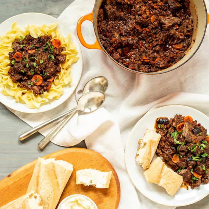 boeuf en daube - French beef stew