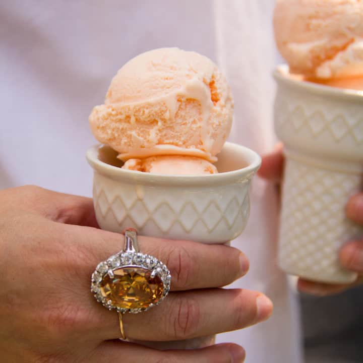 teaberry ice cream, via goodfoodstories.com