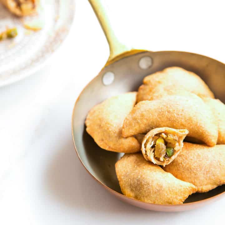 Ethiopian destaye dessert pierogies