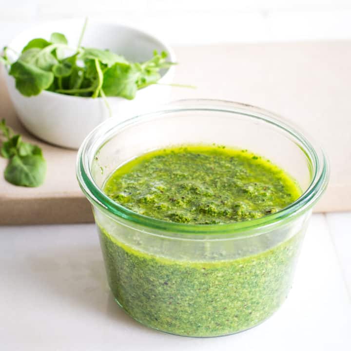 watercress pesto