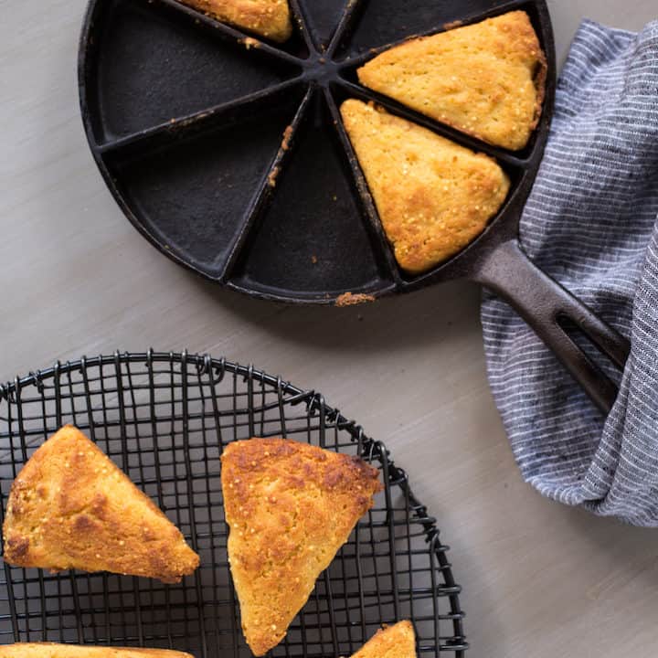 millet skillet cornbread