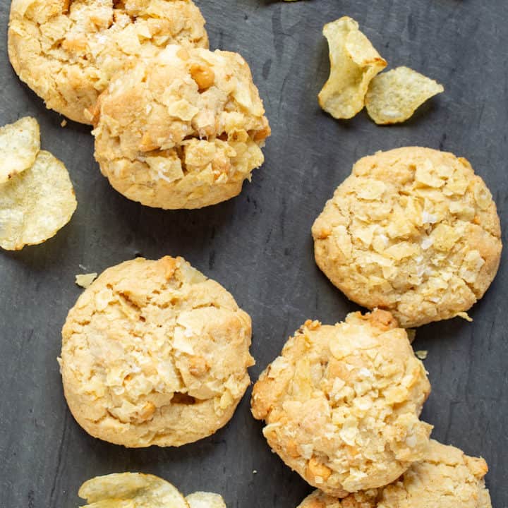 butterscotch potato chip balls from The Vintage Baker, via www.www.goodfoodstories.com