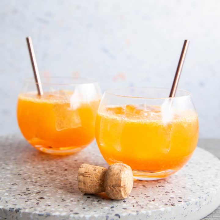 tequila sunrise spritz cocktail