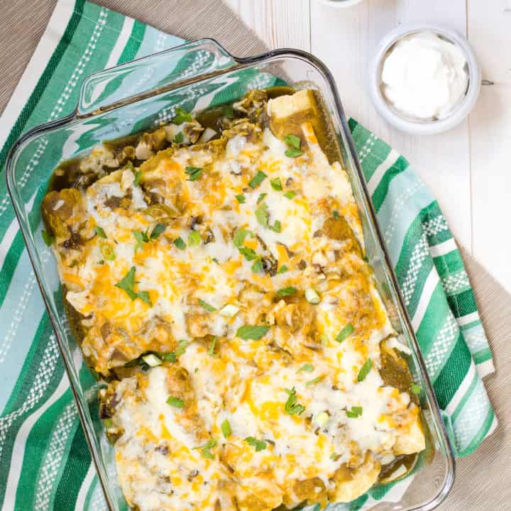 chicken enchiladas verde
