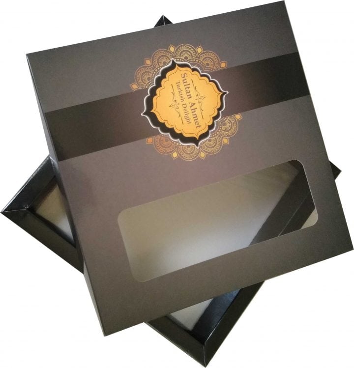 Lokum kutusu baskılı