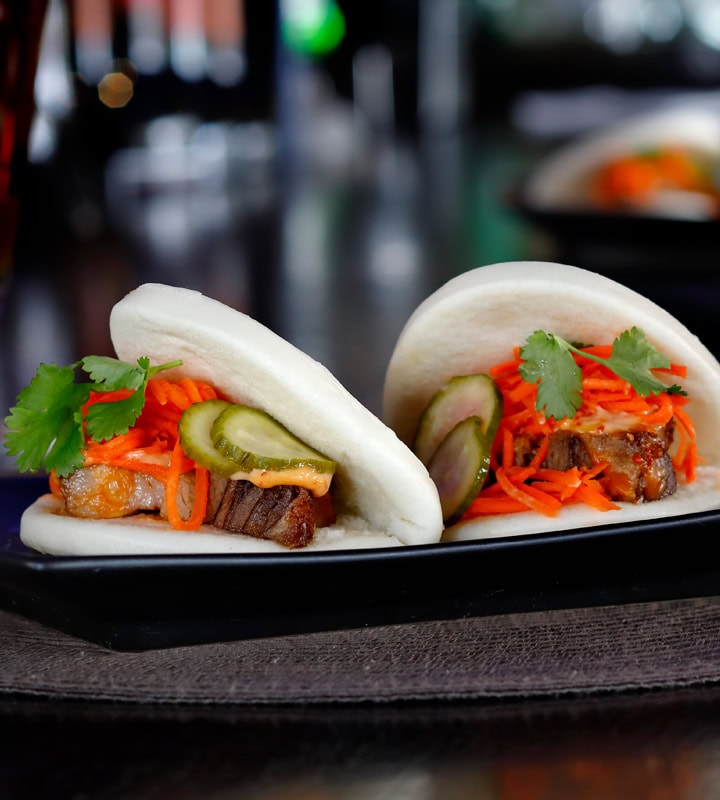 Pork Belly Steamed Buns