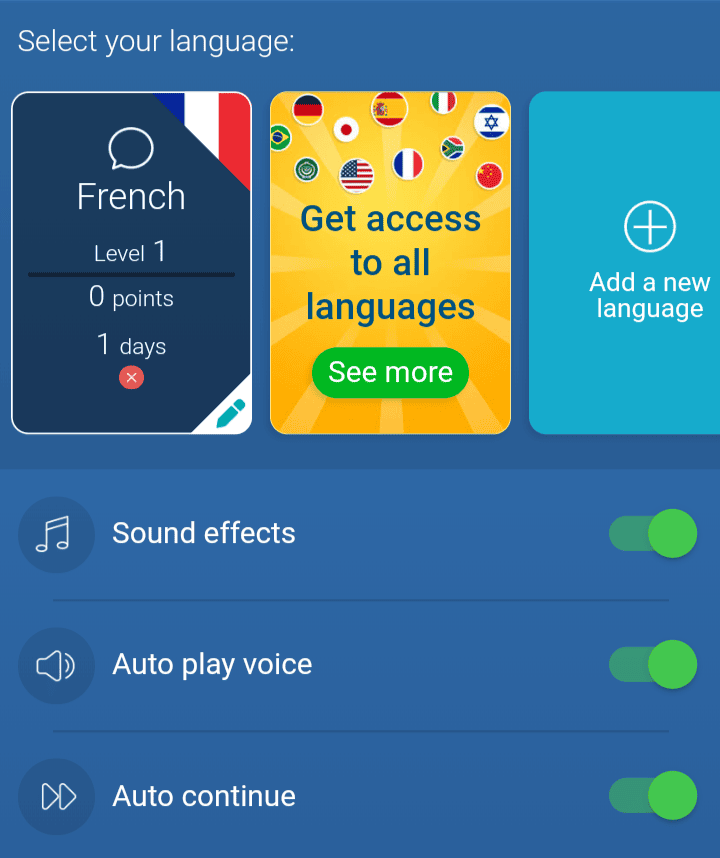 A Mondly French lesson