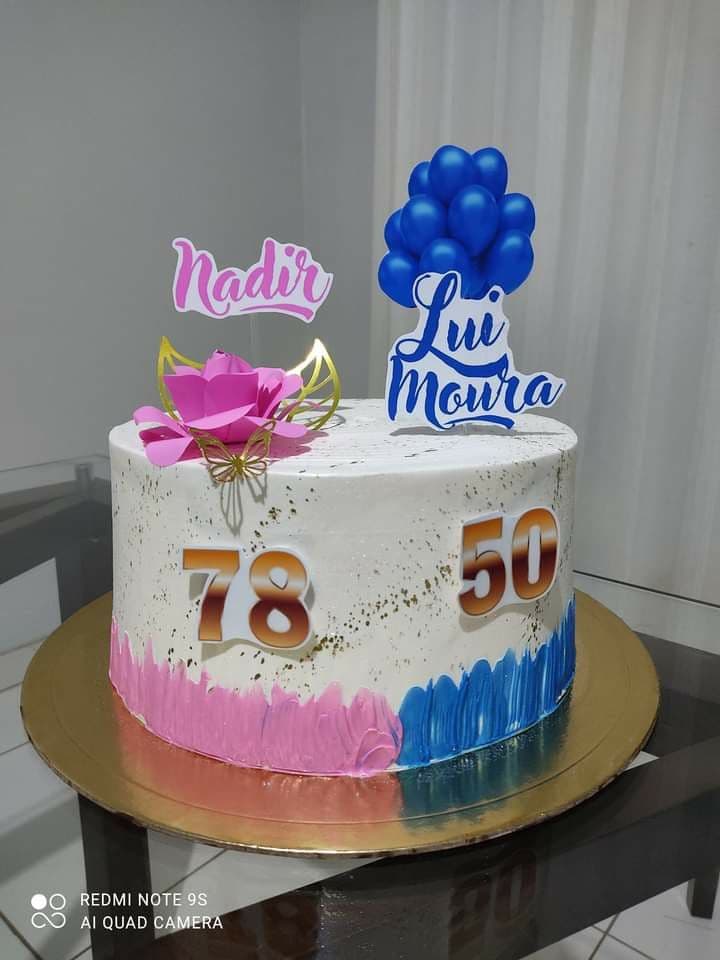 Bolo dois temas diferentes juntos | Decoração de bolo unisex adulto, Bolo com dois temas diferentes, Idéias de bolo de aniversário