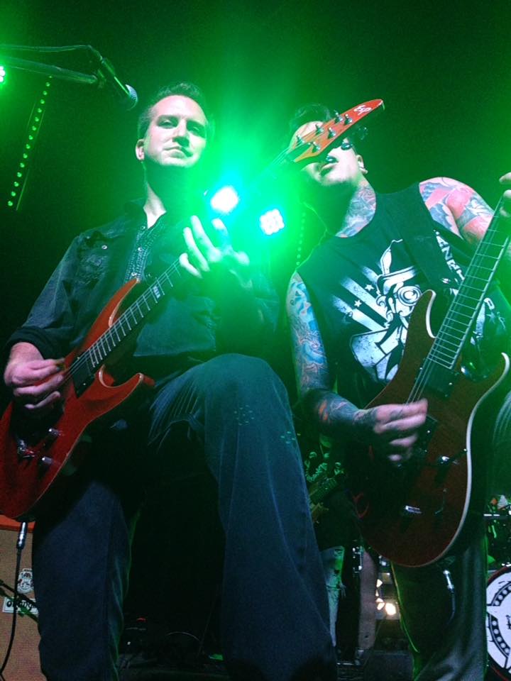 James Brennaman and Tyler Carrell at the Curtain club in Dallas, May 2016,