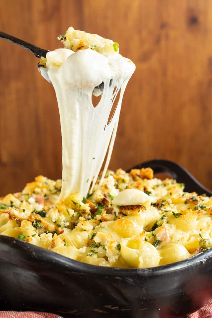 burrata mac and cheese