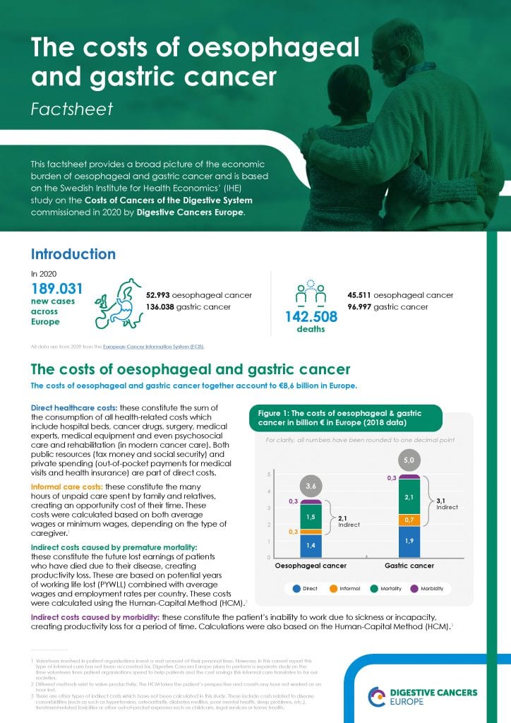 Oesophegeal Gastric Cancer Factsheet