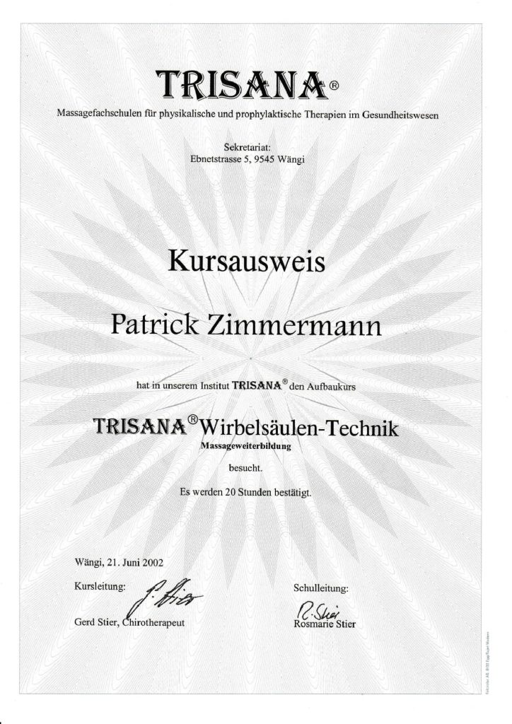 Kursausweis WB