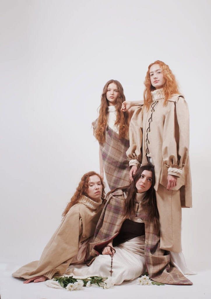 Sasha Donnellan, the Irish designer, in The Cold Magazine — look 2