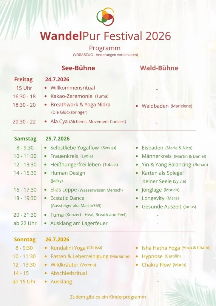 Programm 2026 (WandelPur Festival) VORABZUG