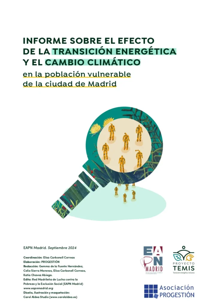 Informe sobre el efecto de la transición energética y el cambio climático en la población vulnerable de la ciudad de Madrid 12 Portada Informe poblacion vulnerable