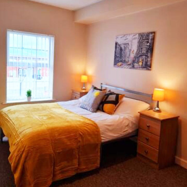 Ample Comforts Bedroom