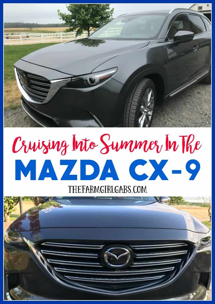 Cruising Into Summer In The 2017 Mazda CX-9 Signature AWD. #DriveMazda #AD