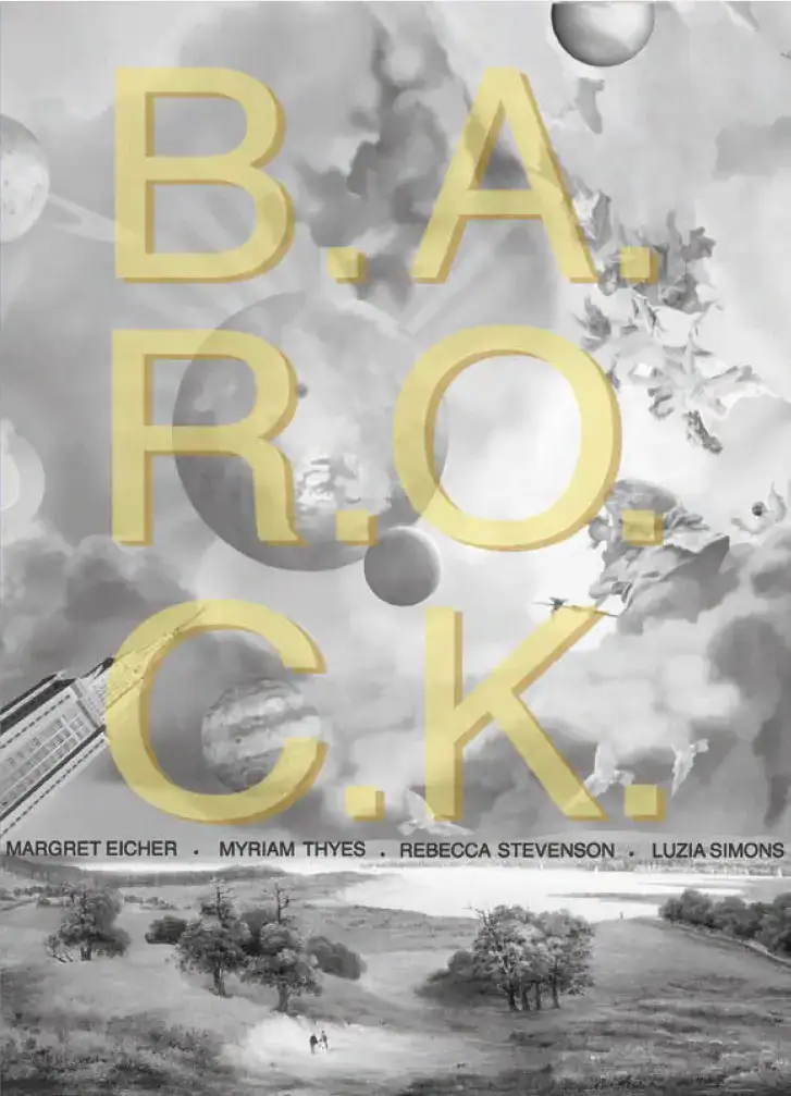 B.A.R.O.C.K.Künstlerische Interventionen in Schloss Caputh. Parallelen der Gegenwart zum Barock. Buchcover.
