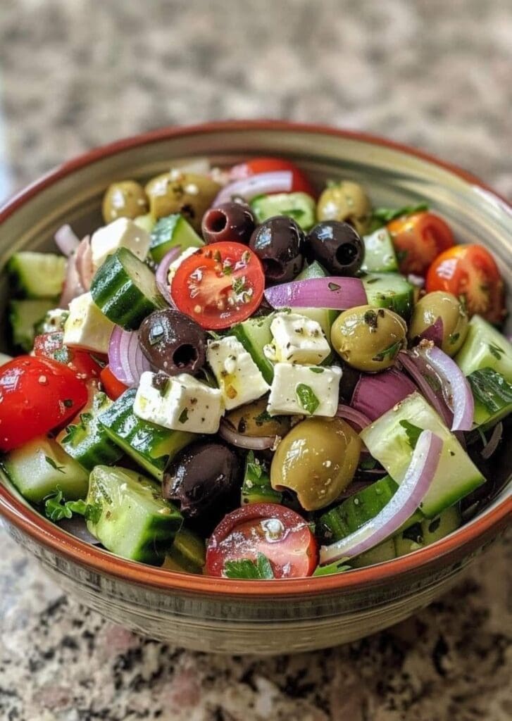 COMO FAZER UMA DELICIOSA SALADA GREGA: RECEITA TRADICIONAL PASSO A PASSO