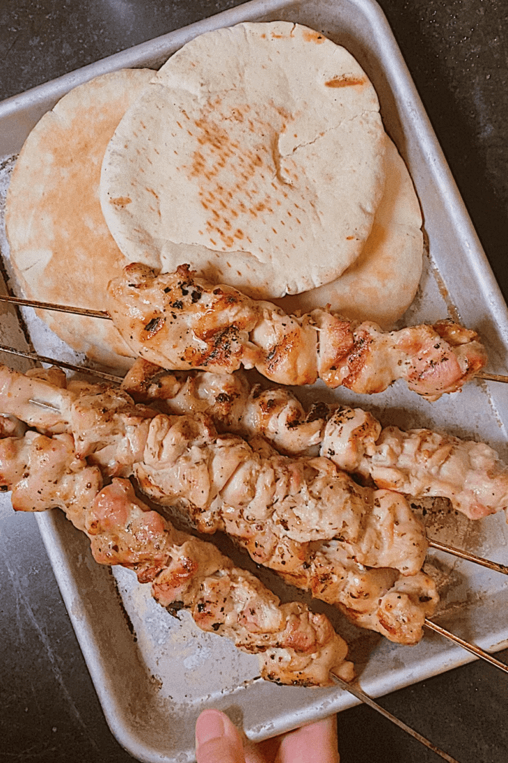 Grilled Chicken Pita