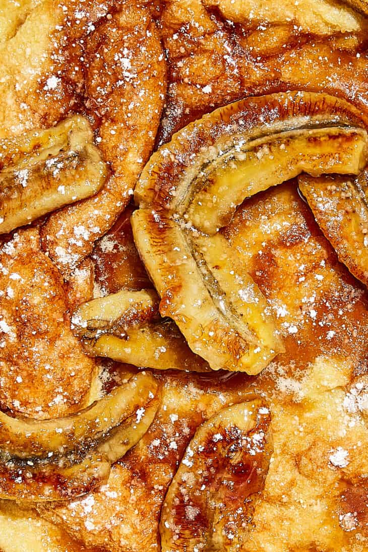 Caramelized Banana Dutch Baby