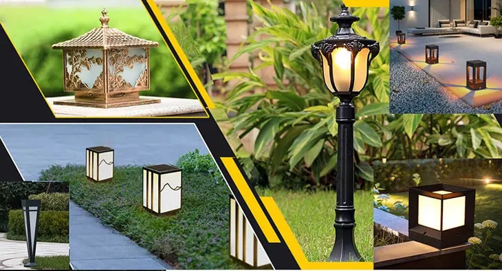 Đèn-chiếu-sáng-cảnh-quan-sân-vườn ngoài trời