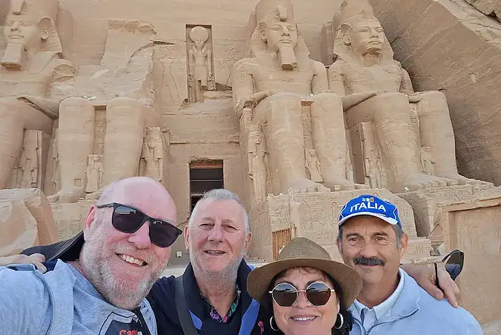 Abu Simbel temples on a private Egypt tour