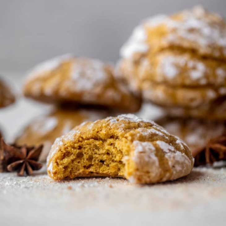 Pumpkin Chai Spice Cookies