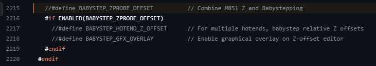 marlin config babystep z probe offset variable