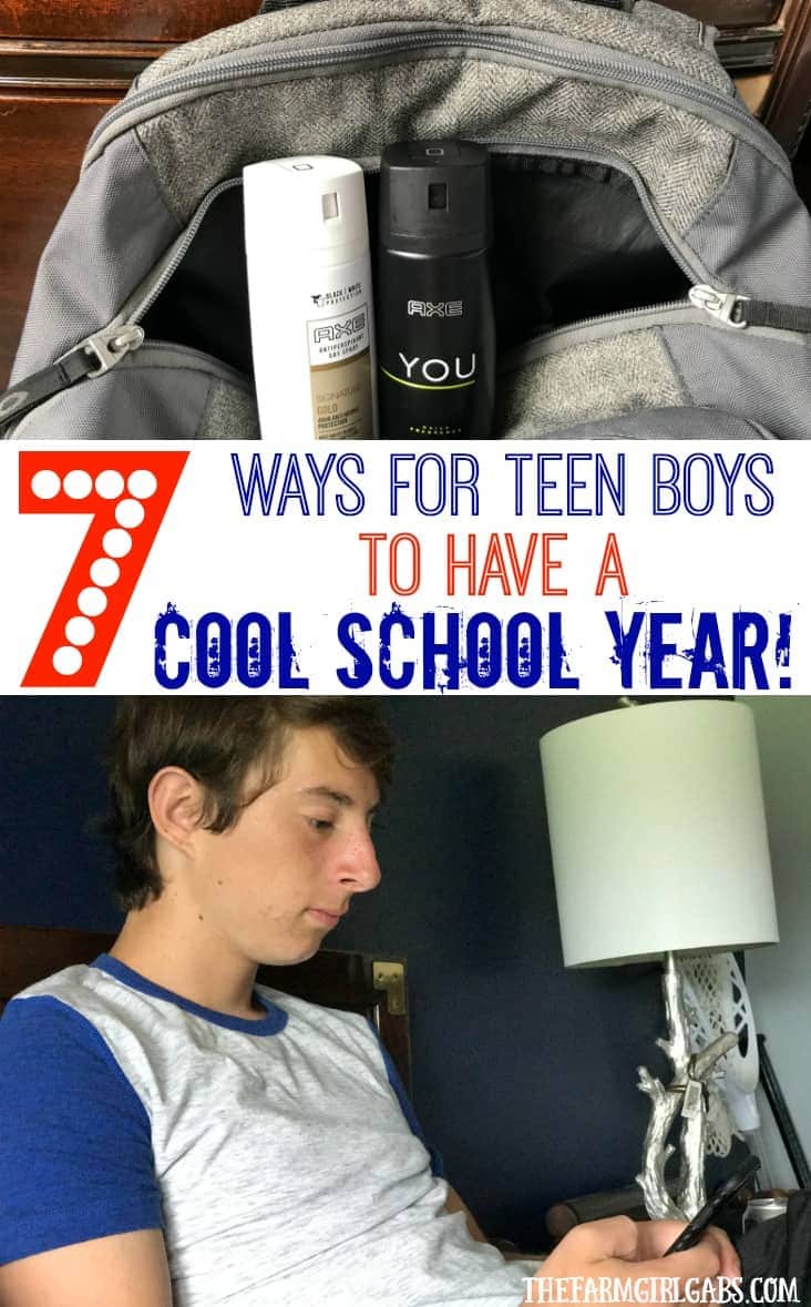 Stay fresh with AXE and check out these 7 Ways for Teen Boys to Have A Cool School Year. #AD